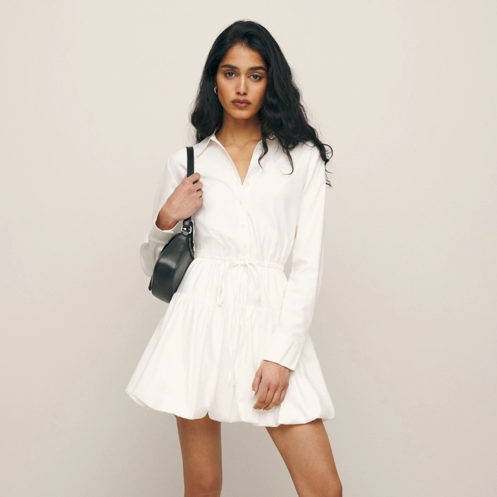 Reformation Moira Dress Ivory - Size 6